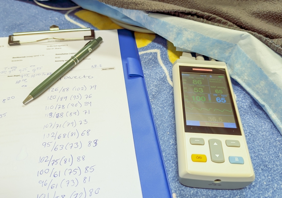 En pågående operation.